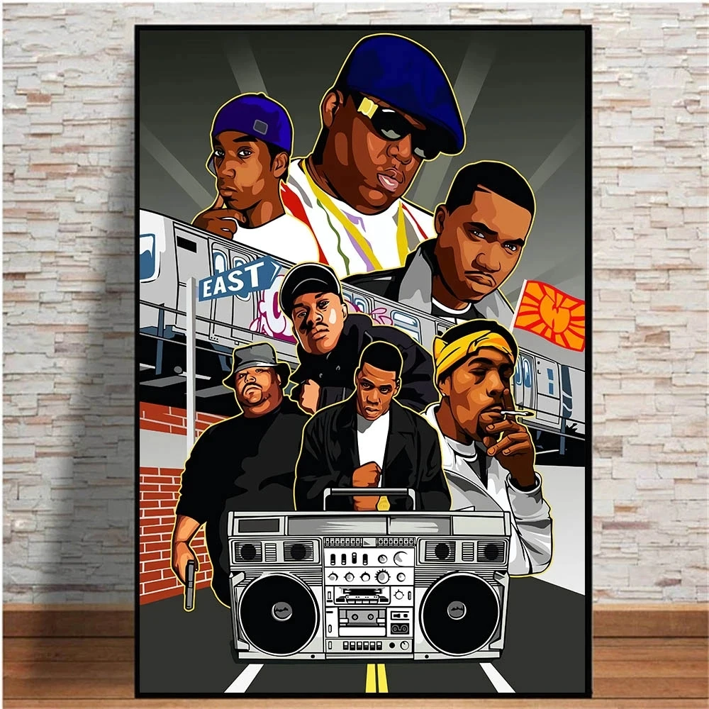 Hudobné Hviezdy 2PAC Tupac Plagát, Dekorácie, Maliarstvo, Gangster Rap Tupac Hip Hop Stenu, Nálepky Domova Múr Umenia Estetické Plagáty2