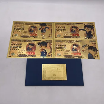 Kvalitné Krásne Vzory Japonské Anime Conan 10000 Jenom Zlata Bankoviek, Zbierka