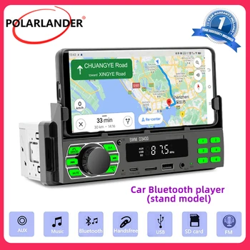 Automobilový Rádia 1 Din Mobilný Internet FM Bluetooth Polohy a Auto Vyhľadávania Mobilný Telefón Majiteľa TYP-C/USB/TF/AUX Multimediálne