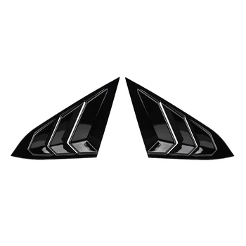 Pre Honda Civic 2016-2021 Sedan Zadné Bočné Ventilačné Štvrťroku Okno, Žalúzie Kryt Trojuholníkové Okno Orezania Príslušenstvo