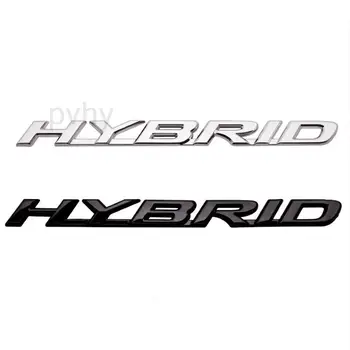 3D Kovov HYBRID Logo Zadný Kufor, Dvere, Blatník Auta, Znak, Odznak Nálepky, Nálepky Pre Toyota Lexus RX350 prijímac nx200 ES300 IS300 LX470 LX570