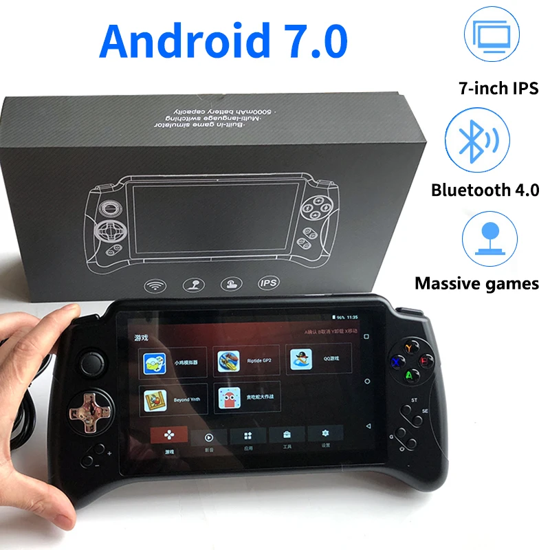 POWKIDDY X17 Nové MTK 8163 Retro Hra Hráčov Android 7.0 Quad Core 2G RAM 32 G ROM Vreckové Herné Konzoly2