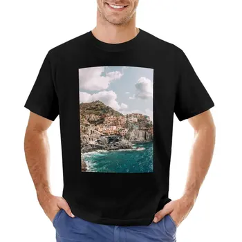 Amalfi, Taliansko Tichom T-Shirt vlastné tričká potu košele, muži
