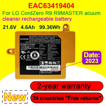 EAC63419404 Batéria Pre LG CordZero R9 R9MASTER Acuum Cleaner Nabíjateľná Batéria EAC63419402 EAC63419403 6INR19/66-2 63419402