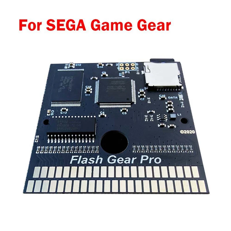 Flash Výstroj Pro Úsporu Energie Flash Košíka Hra Kazety Karty PCB Pre Sega Hry Gear GG Shell Systému2