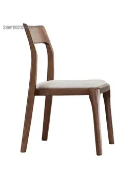 Popol drevené jedálenské stoličky všetky masívneho dreva stoličky jedálenské stoličky jednoduché Nordic jedálenské stoličky späť stoličky, jedálenský stôl stolička, stôl stoličky