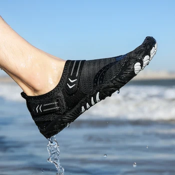 Naboso Päť Prstov Obuv Muži Ženy Detské Topánky Ponoriť Topánky Non-Slip Pláži Ponožky Topánky Plávanie Obuv Outdoor Topánky Vody