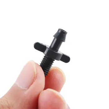 4/7mm Postrekovač kropiace Armatúry Hadice PVC Tvarovky Konektor Barb Splitter Zavlažovanie Záhrady Adaptér