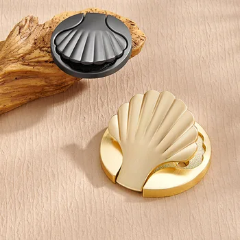 Kreatívne Shell kuchynské Skrinky Rukoväť Gold Pearl Grey Šatník Zásuvky Gombíky Zliatiny Zinku Jednoduchý Nábytok Hardvér Domáce Dekorácie