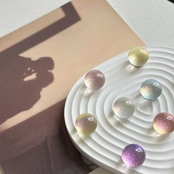 Farebné Kruhové Silný Chladnička Samolepky s Magnety, individuálny a Kreatívny Polaroid Fotografie, Pevné Príslušenstvo