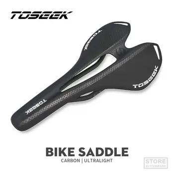 TOSEEK Full Carbon Fiber Požičovňa Sedlo Cestnej MTB Bike Carbon Saddle105G 7*9Carbon Železničnej 8Colour