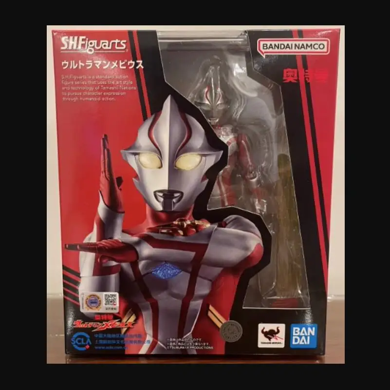 Na Sklade Originálne Bandai Shf Ultraman Mebius Akcie Obrázok Režim Hračky Pvc Anime Figura Darček Sh Figuarts0