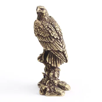 Meď Vták Ornament Miniatúry Príslušenstvo Remesiel Dekorácie Stola Displej Figúrky Ručné Praktické Pohodlné