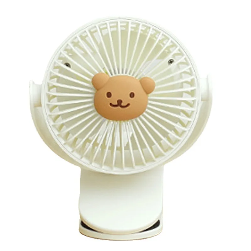 Kórejský Kočík Baby Klip Ventilátor Mini Prenosné Dobíjacie Elektrické Veternej Energie Ručné Fanúšikov Malé Vonkajšie Chladenie Ventilador4