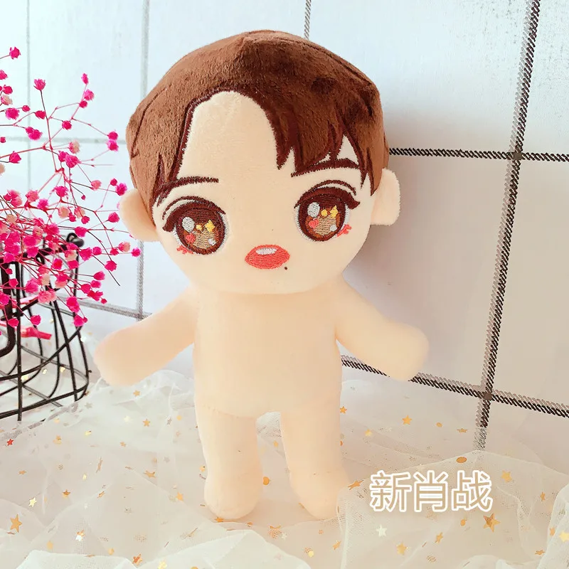 20 cm Star Xiao Zhan Idol Oblečenie pre Bábiku Cai Xukun Wang Yibo Star Bábkové Wang Junkai Wang Yuan Yi Yan Qianxi Zhang Yunlei Bábiky Hračky3