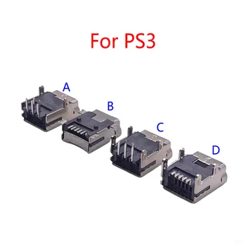 50PCS/Veľa Pre Sony Playstation PS3 Nový Mini USB Nabíjací Port Zásuvka Napájania, Nabíjací Konektor Konektor