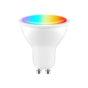 Hlasové Ovládanie Smart Gu10 Žiarovky Pracovať S Alexa Domovská stránka Google Led Žiarovky Stmievateľné Lampa Smart Home 100-240v Zigbee Tuya