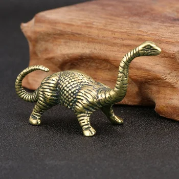 Meď Pevné Dinosaura Osobnosti Zaujímavé Antique Brass Remesiel Ploche Dekorácia, Ozdoba