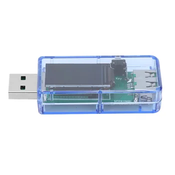 Tester Ľahký 0.96 v HD IPS Farebný LCD Displej Dlhú Životnosť USB Tester pre Výkon Banka pre Údržbu