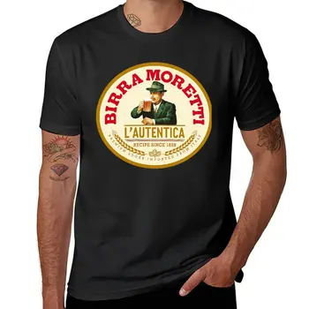 Nové Kupuje Iconics Ročníkov Mužov Birras Morettis Logo T-Shirt topy estetické oblečenie muž oblečenie tričká pre mužov bavlna
