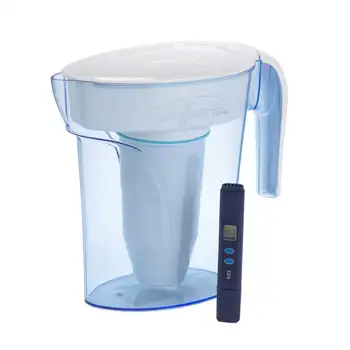 Filtrovanej Vody Džbán s Vodou Kvality Meter - Modrá