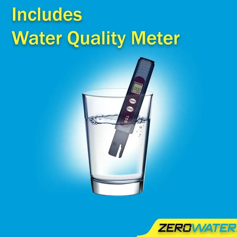 Filtrovanej Vody Džbán s Vodou Kvality Meter - Modrá3
